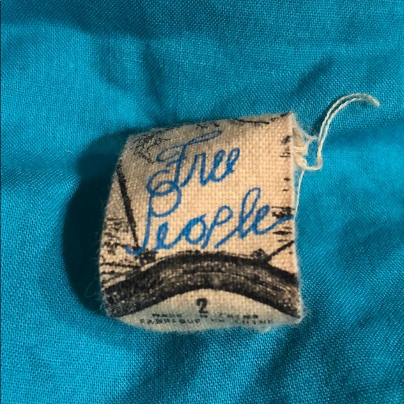 Free People Wrap Dress w/ Embroidery & Beading US2 - Picture 6 of 7